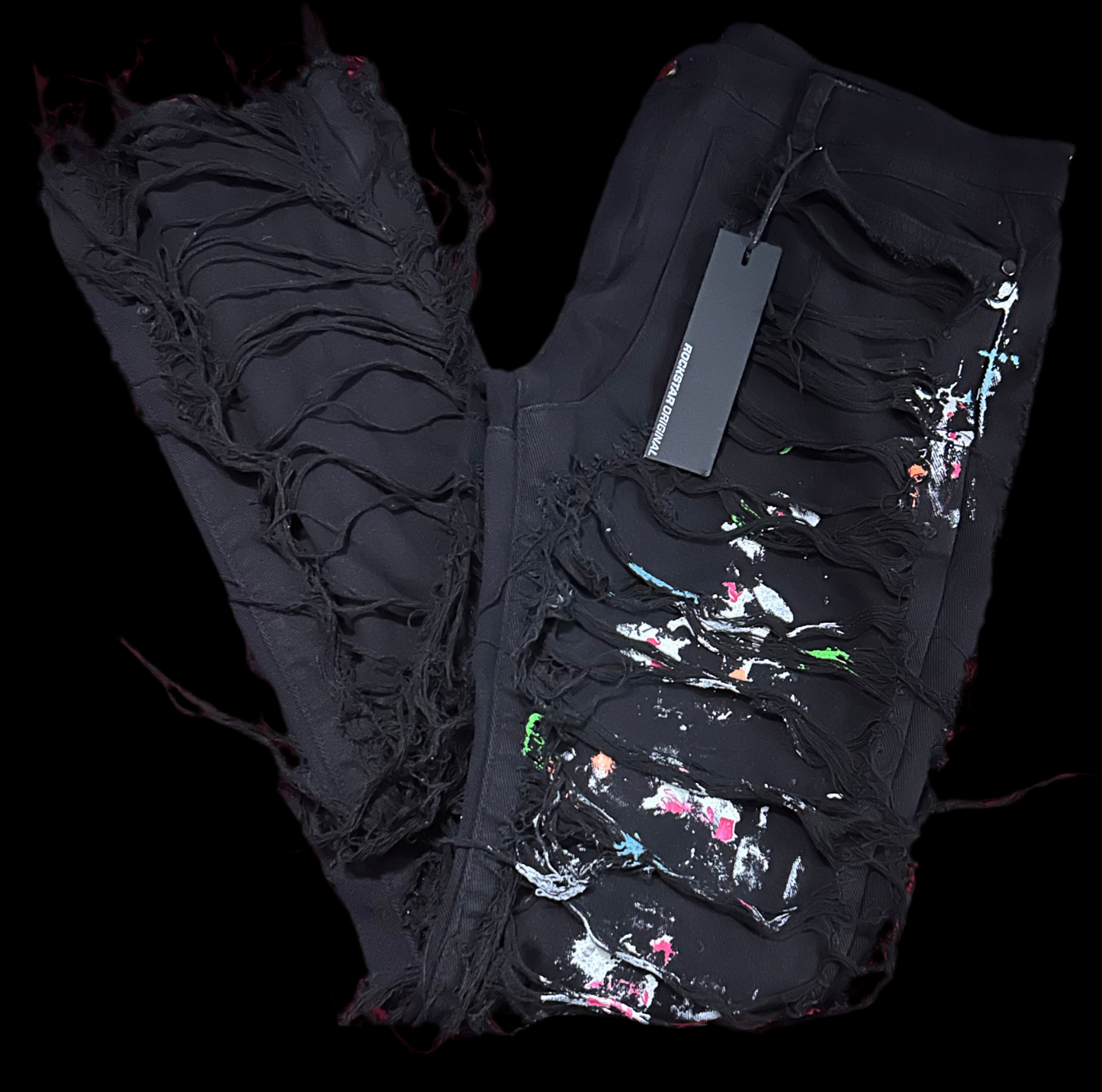 Rockstar original stretched destroyed jeans