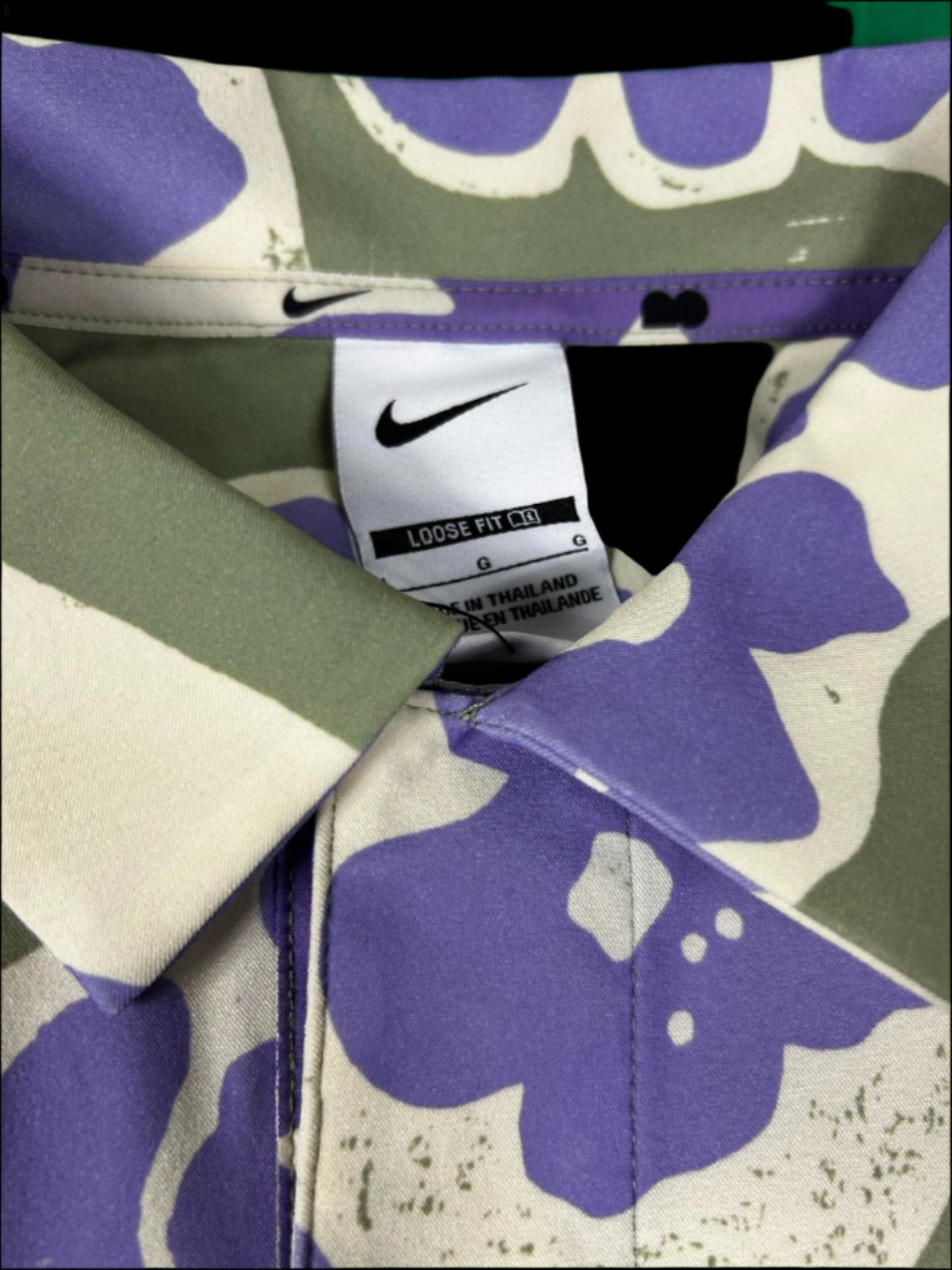Nike Men's Naomi Osaka Short Sleeve Button Up Shirt
