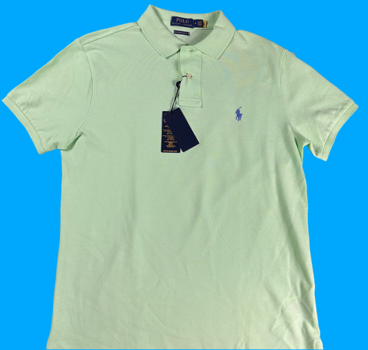 Lime green men’s polo