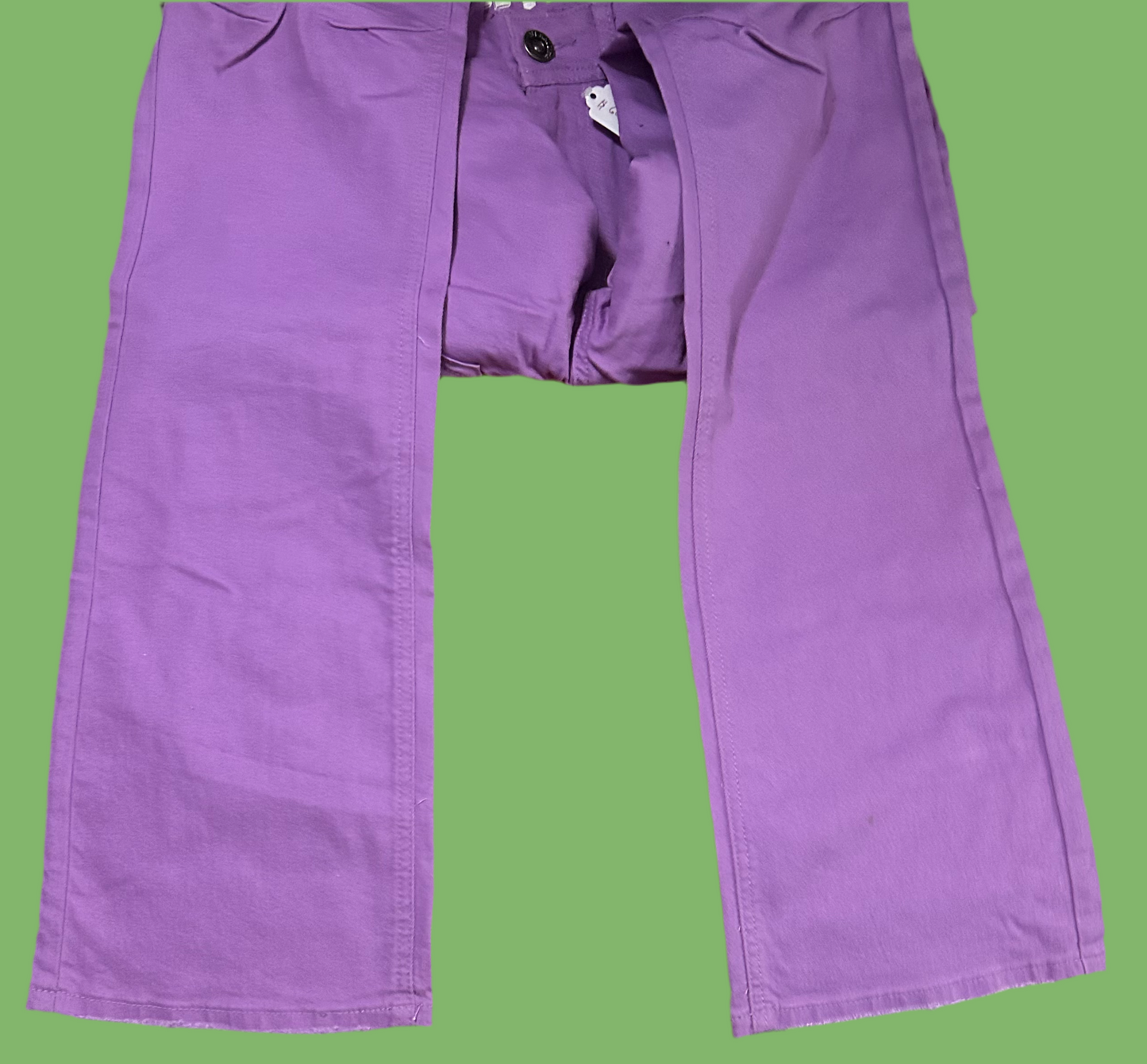Men’s purple belbel bottoms pants