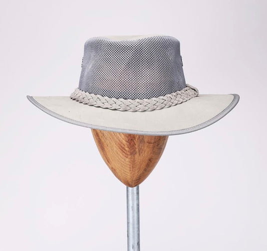 Gray Soaker Aussie Hat