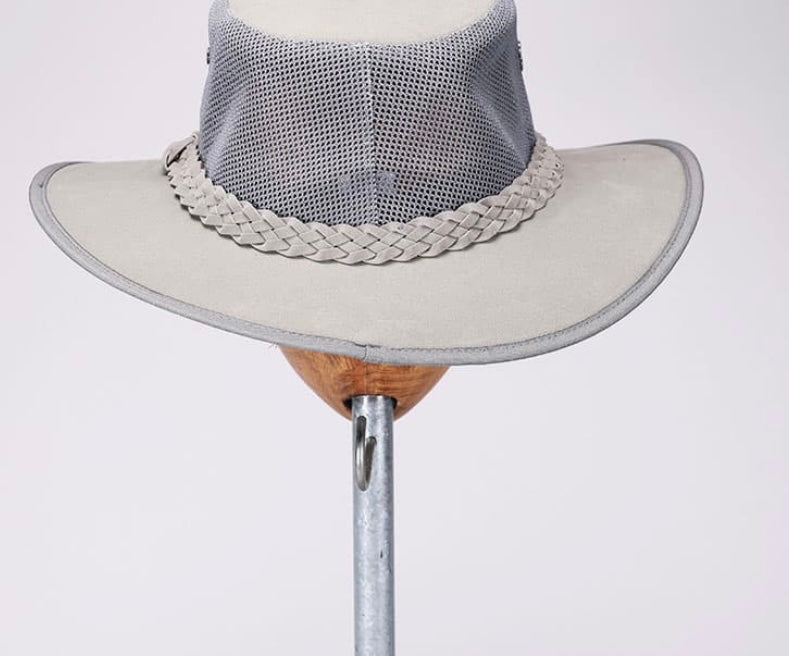 Gray Soaker Aussie Hat