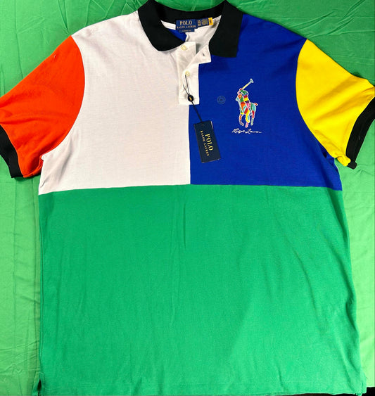 Polo Ralph Lauren Men's Big & Tall Colorblocked Polo Shirt