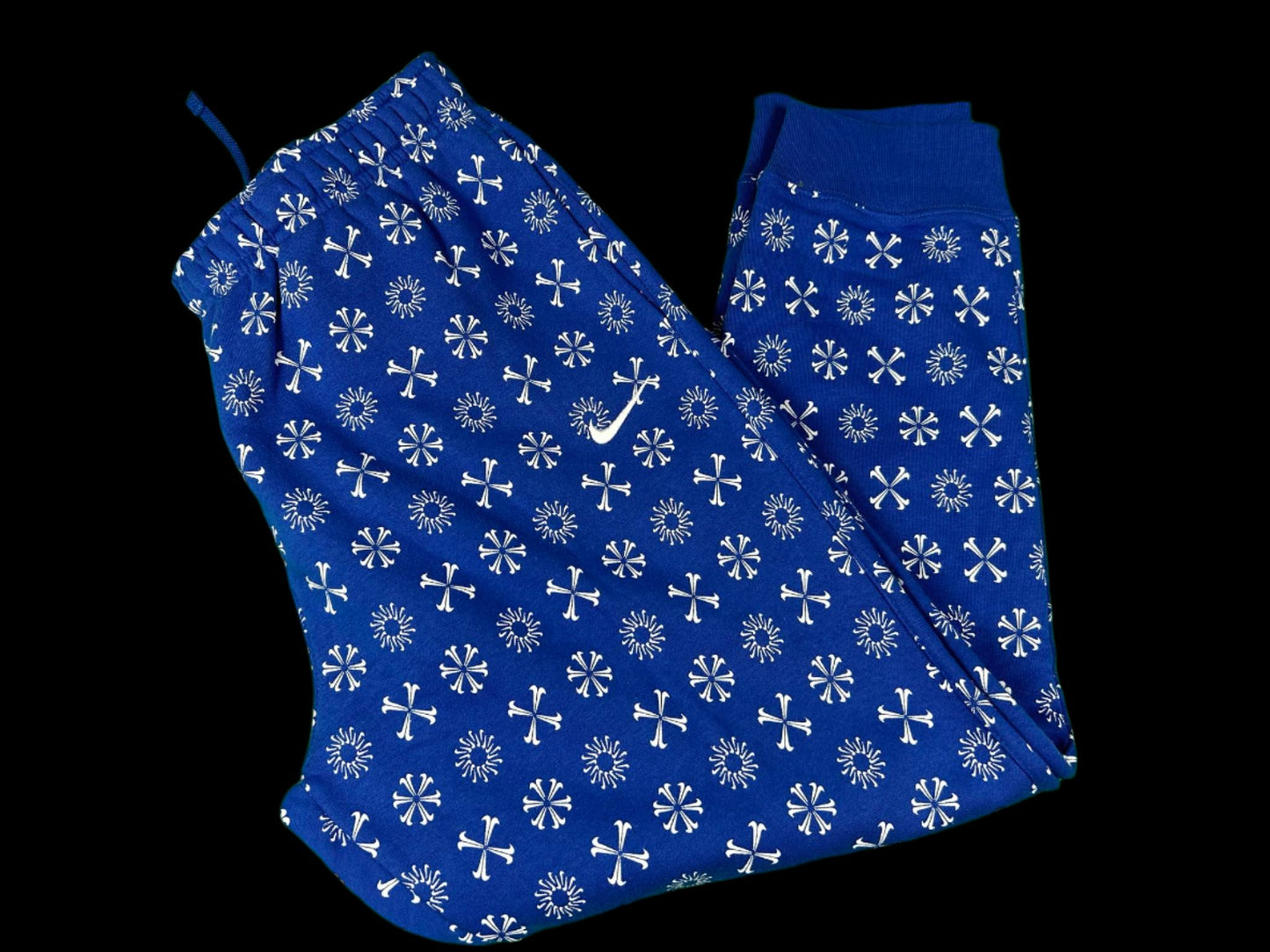 Nike Sportswear Club Fleece Men's Monogram Joggers (Blue)